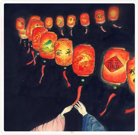 元宵節|城市雖空,萬家燈火盼平安 元宵節|城市雖空,萬家燈火盼平安